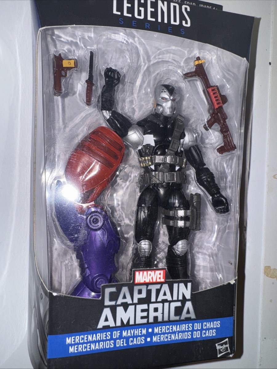 Hasbro Marvel Legends Captain America 6” DEMOLITION MAN Red Skull