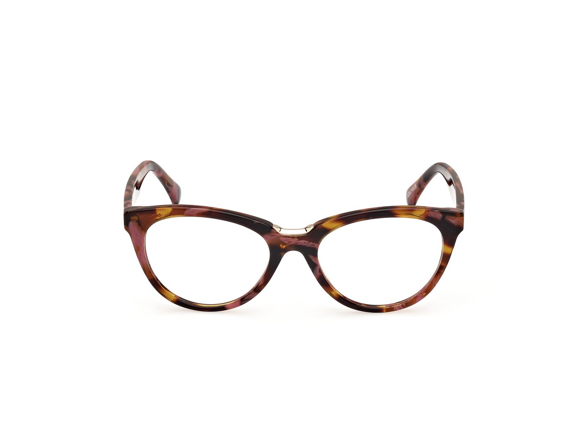 メガネ Max Mara FW25 Maxmara - MM5132 - 055 (MM5132 055) MaxMara MM5132 055 coloured havana 53/18/140 Women's Eyewear