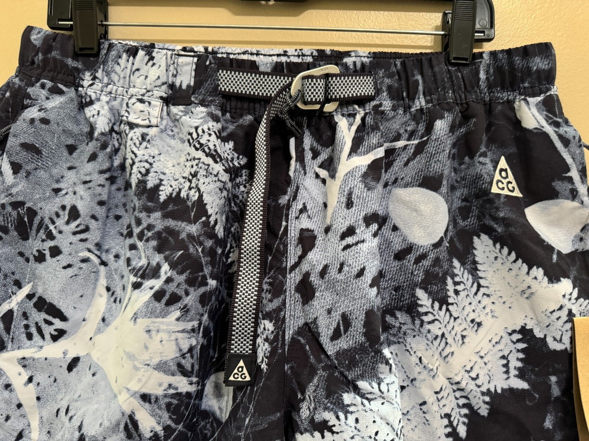 Nike ACG Trail Hiking Shorts AOP Gridiron/Cobalt/White Men's M