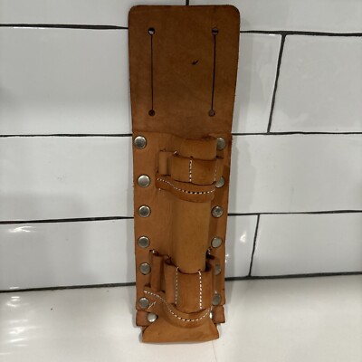 Leather Accessory-Pouch Bag-Toolkit-Tool Case For Fishing Snips-Pliers-Hammer