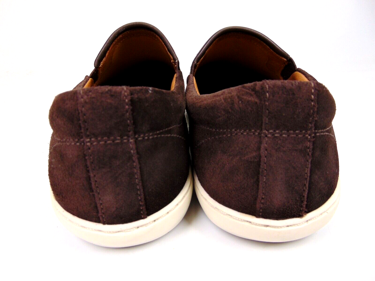 New DRIVER CLUB USA Men\'s Tan Suede Leather Maui Slip on Sneakers Size 13 Slip-On Men main image 3