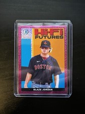 2022 Bowman - Hi-Fi Futures  Pink Mojo Refractor #HIFI-16 Blaze Jordan /199 (RC)