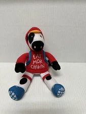 Chik-Fil-A Cow 9" Plush Summer Traveler Hiker Hoodie "Eat Mor Chikin"