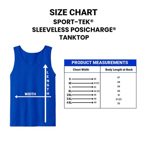 Sport-Tek Mens Sleeveless T-Shirt Moisture Gym Muscle USA New Summer ST352 - Picture 2 of 9