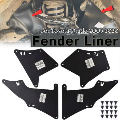 Spritzschutz für Toyota Land Cruiser Prado 120 150 03-20 Fender Schmutzfänger