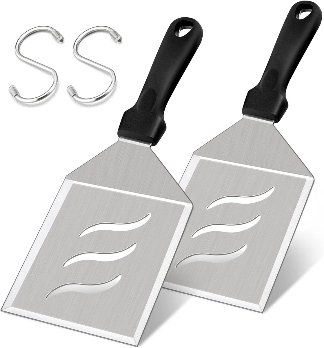 Smash Burger Spatula Set of 2 Metal Spatula 5