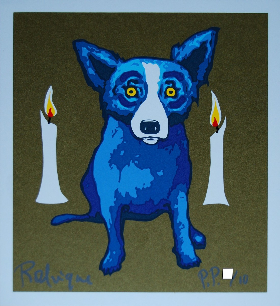 George Rodrigue Blue Dog 