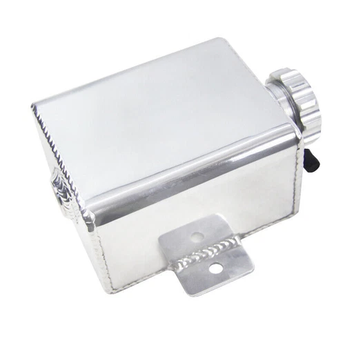 1235ml,Aluminum Overflow Tank Bottle Coolant Expansion Catch Can Tank Billet Cap - Picture 7 of 10