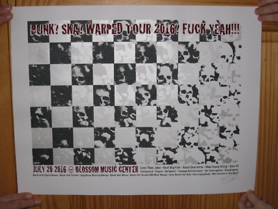 Less Than Jake Reel Big Fish Sum 41 New Found Glory Good Charlotte Poster 2016