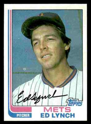 topps エンドリッキ　サインカード 1982 Topps Ed Lynch #121 - New York Mets | eBay