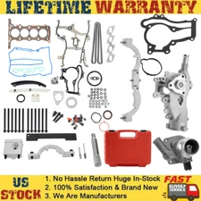 Timing Chain & Head Gasket Bolts Water Pump for 11-15 GM Sonic Cruze Encore 1.4L