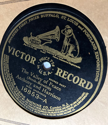 ピースオブアース The valley of peace Anthony and Harrison with orchestra