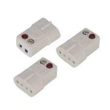3PCS Wire AC-2 Adapter Jewel Cube White For Bose Lifestyle 535 525 35 48 III
