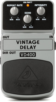 Vintage Delay VD400 Analog Effects Pedal