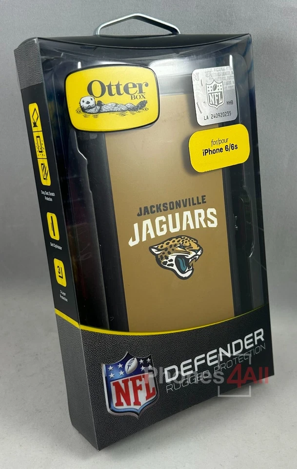 Otterbox Defender NFL Series Apple iPhone 6/6s Jacksonville Jaguars - Image 2 of 4
