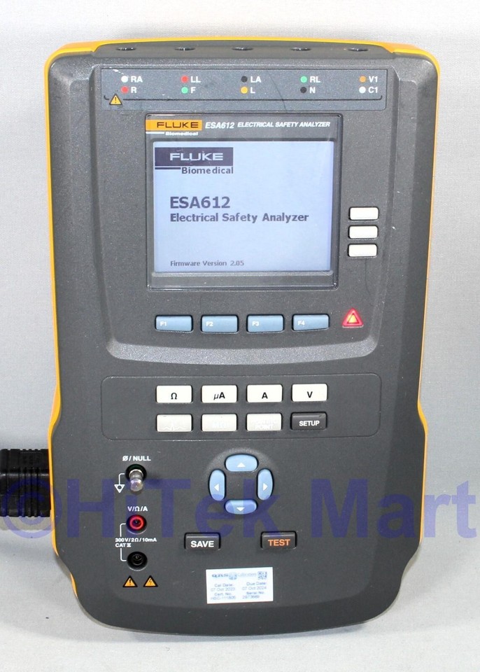 Fluke ESA612 115V AC Electrical Safety Analyzer Medical Equipment