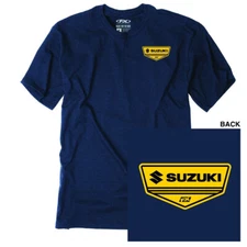 Factory Effex Suzuki Apex Navy Blue T-Shirt Tee Adult Licensed RM RMZ NEW