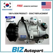 OEM A/C COMPRESSOR W/CLUTCH FOR 2010-2015 TUCSON 2011-2014 SPORTAGE 97701-2S500