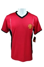 Manchester United FC Soccer Official Adult  Poly Jersey 09 Rhinox - L