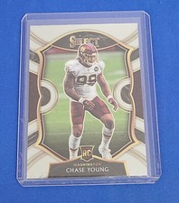 2020 Panini Select Concourse - Chase Young RC - Rookie Football Card b. rookie card picture