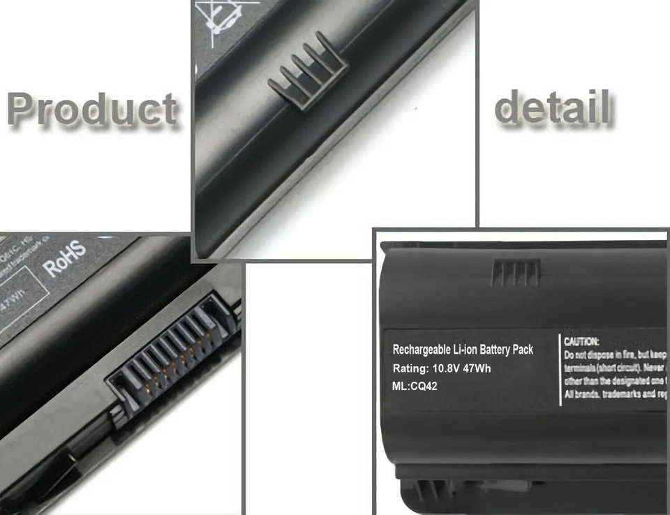 电池适用于 HP Pavilion G4 G6 G7 g6-2237 g6-2249wm g6-2010nr g7-1117cl g4-1015dx — 第 2/4 张图片