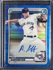 Kloffenstein, Adam - 2020 Bowman Chrome Sapphire - Autograph