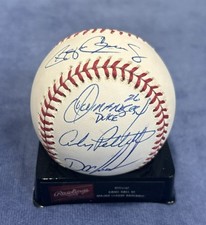 1990’s Yankees Dynasty 2 Signed Baseballs - Mariano, Clemens, Pettitte, Duque +