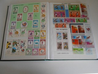 Oman u.andere Olympia Marken Blocks MNH postfrisch Sport