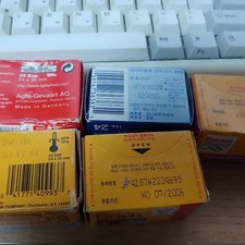 Vintage Film Pack including Kodak, Agfa, Konica, New Sealed Sets