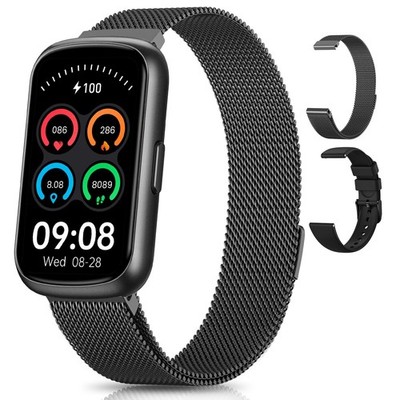 Aktivitäts- & Fitnesstracker, 24/7 Pulsmesser Uhren für /Herren, Fitness...