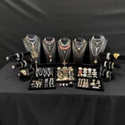 128 Pc Higher End Vintage Estate Costume Jewelry Lot Rhinestones & More Lot 770