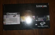 LEXMARK C746H4KG BLACK HIGH YIELD PRINT TONER CARTRIDGE FOR C746/C748