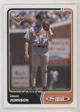 2003 Topps Total Jason Johnson #317 2ra