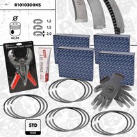 ET Engineteam Kolbenringsatz Boxet – Service Kit R1010300KS FüR VW Passat CC B6