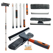 Window Cleaning Kit Professional Window Cleaning Equipment 158cm Extendable