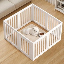 Dog Playpen, Clear Dog Pen, Dog Pen Indoor, Easy to Install and Remove Dog Pl...