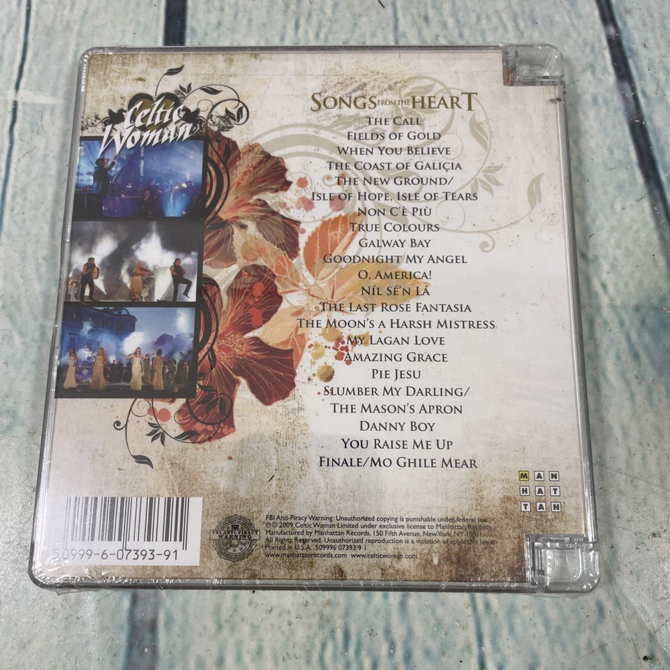 Celtic Woman Songs from the Heart LIVE DVD 2009 Manhattan Records New Sealed Foto 2 de 3