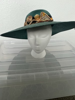 Vintage Rare San Francisco Sonni woven straw hat. Made in USA il_1080xN.6703688076_g5w6.jpg main image 4