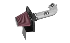 K&N Cold Air Intake Kit 69-9900TS Fits 17-22 Giulia Stelvio Silver Lifetime Warr