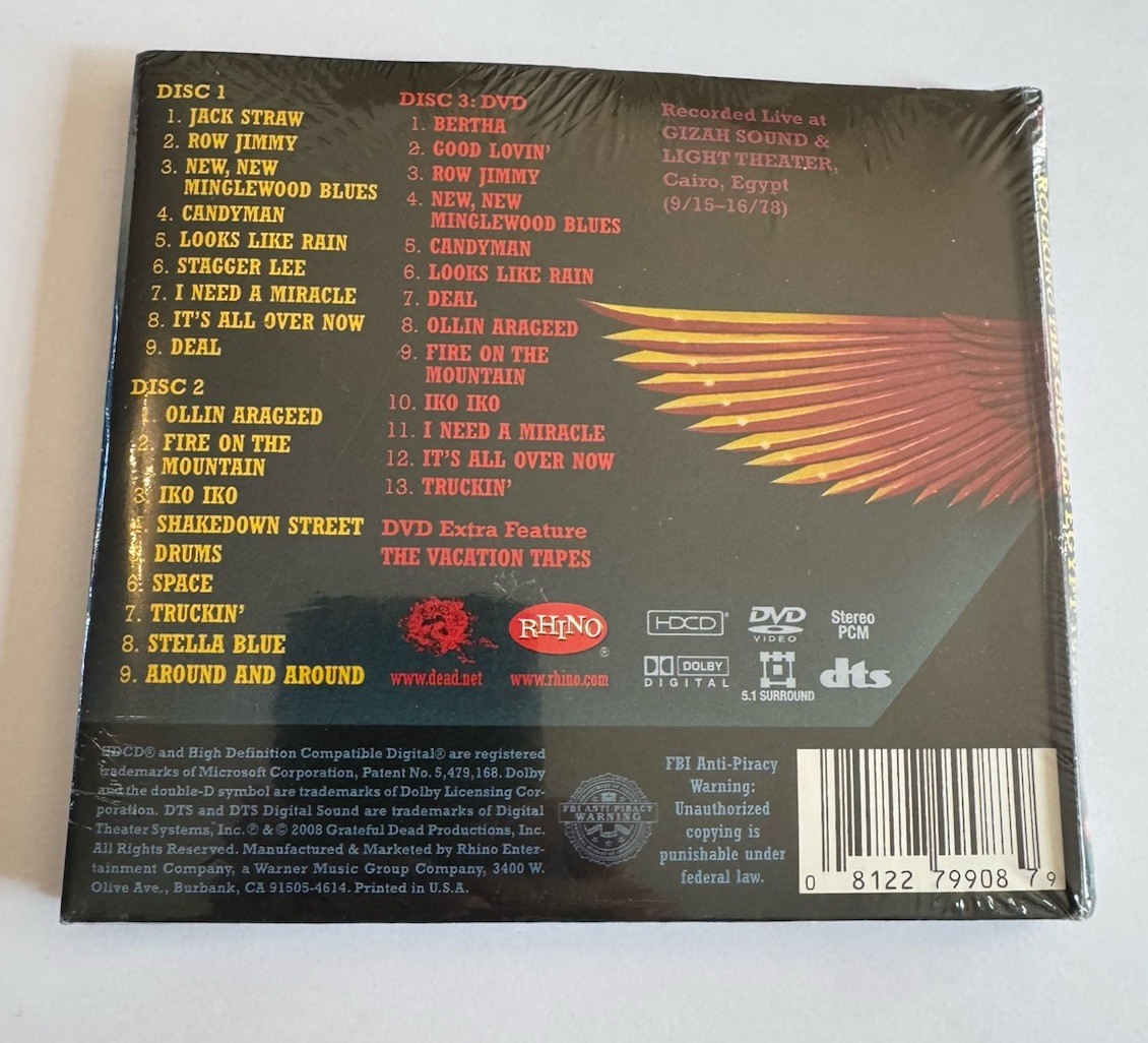 グレイトフル・デッド★Rocking The Cradle EGYPT1978 GRATEFUL DEAD - Rocking the Cradle: Egypt 1978 - Amazon.com