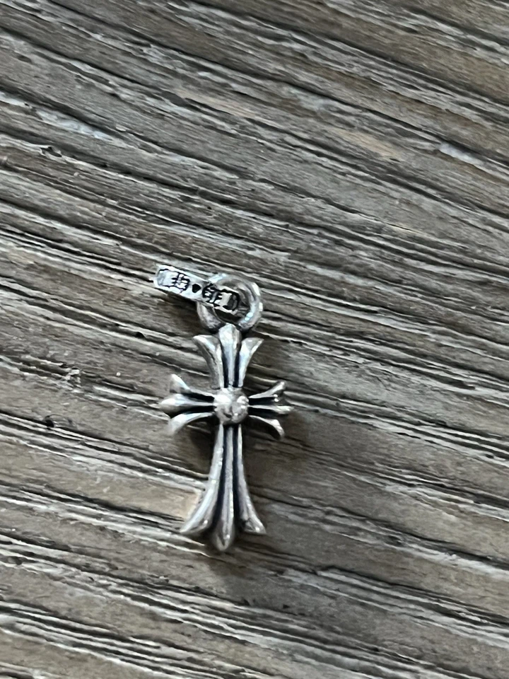 Хром сердца крест Baby жир подвеска - Изображение 2 из 4