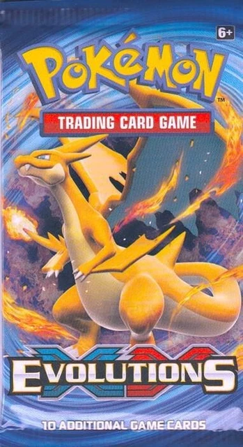 Pokemon XY Evolutions Booster Pack - 10 Cards / Pack - Random Art - SEALED