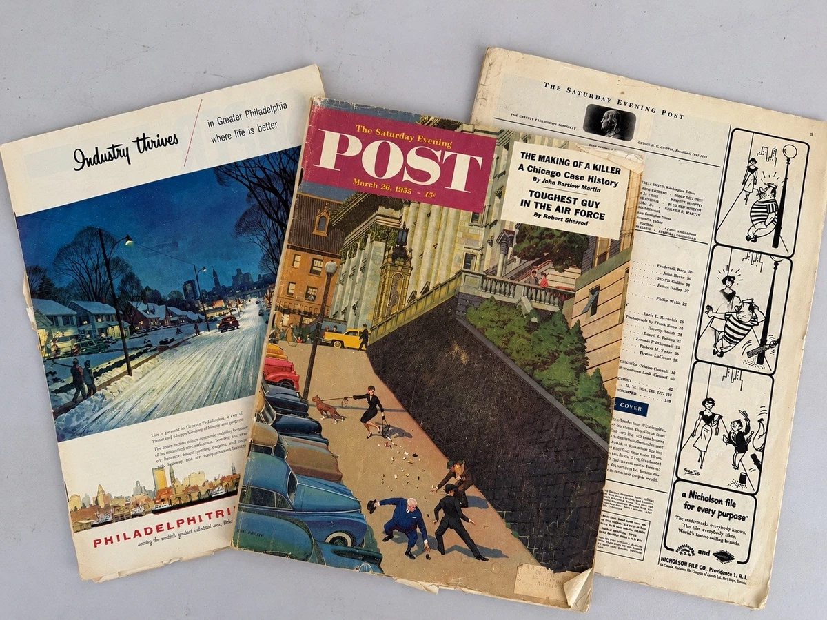 Saturday Evening Post Magazines 1940-1979 Just Listed 2026
