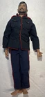 GI JOE Dress Blue Uniform,Painted Black Hair, Beard Made in USA