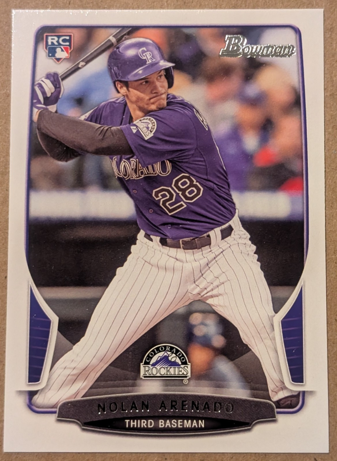 Nolan Arenado 2013 Bowman Draft Picks & Prospects - #41 (RC) Colorado Rockies