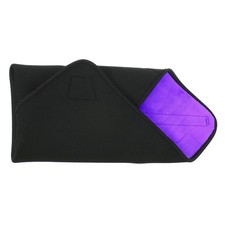 17.7" x 17.7" Camera Protective Wrap with Thick Protective Neoprene Black Purple