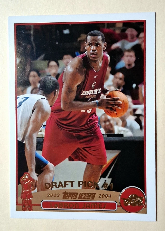 2003-04 LeBron James Topps Collection Rookie #221 - Image 3 of 4