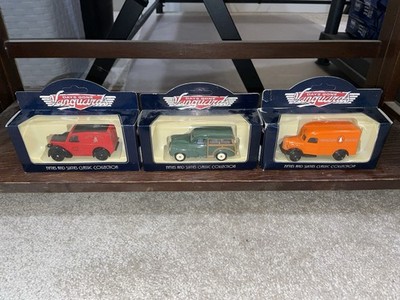 Days Gone Vanguards Die-Cast Vehicles Lot (3)   Royal Mail, Morris, Penguin