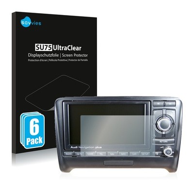 6x Schutzfolie für Audi A3 8P 2004-2012 RNS-E Display Schutz Folie