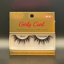 [4 PAIRS] MISS LASHES Girly Curl Voluminous Mult-Layere Eyelash Extension - GC31